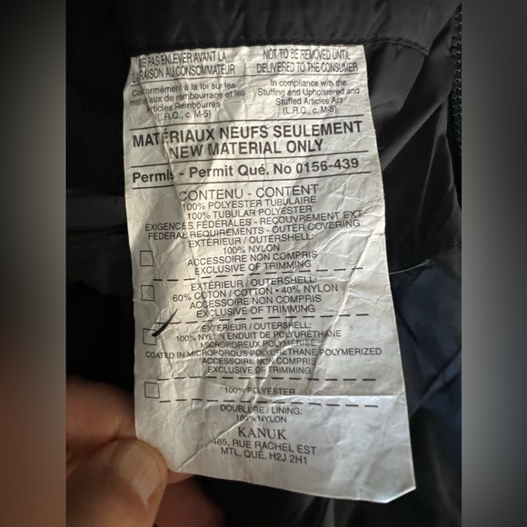 Kanuk winter coat size 1 - Picture 7 of 10